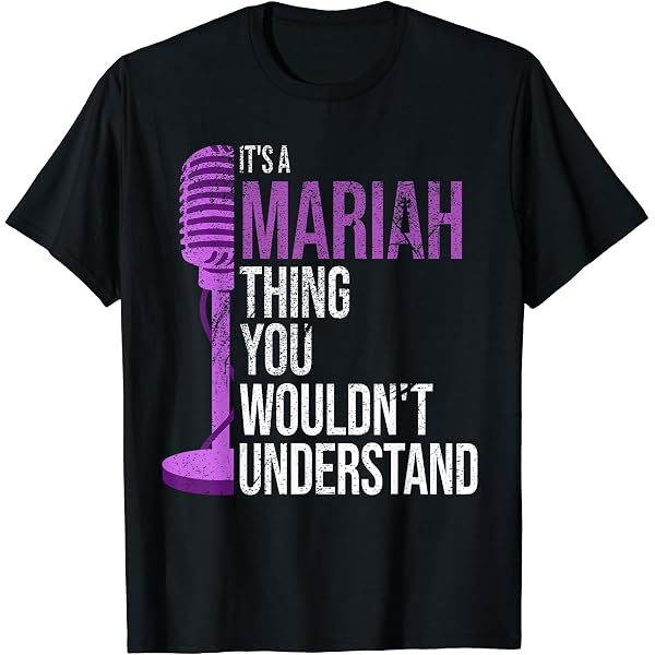 Amazon.com: Mariah Carey Official It's Time T-Shirt : Clothing